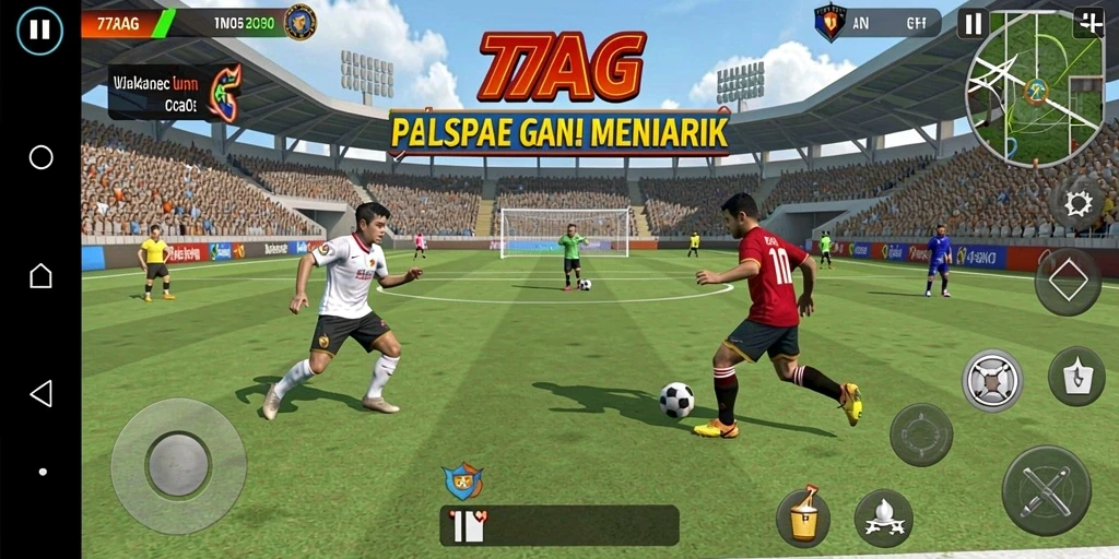 Tampilan menarik dari gameplay 77AG dalam kategori olahraga.