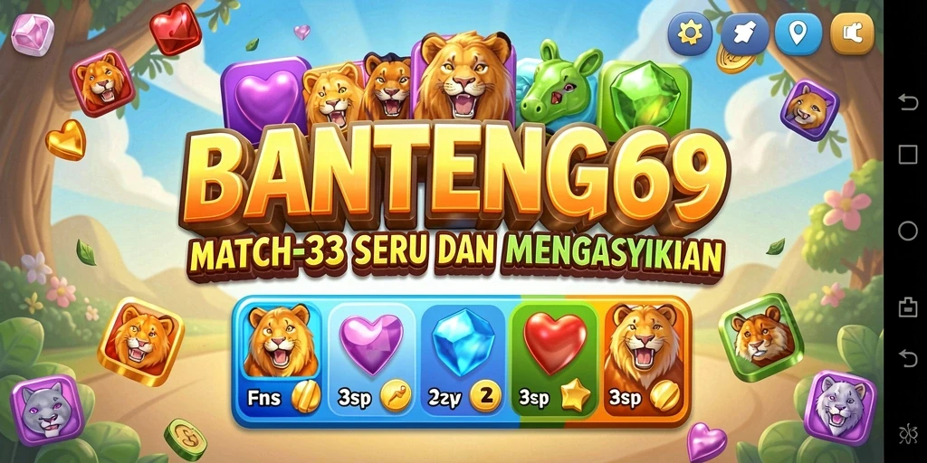 Tampilan gameplay seru di BANTENG69 dengan grafis menarik.