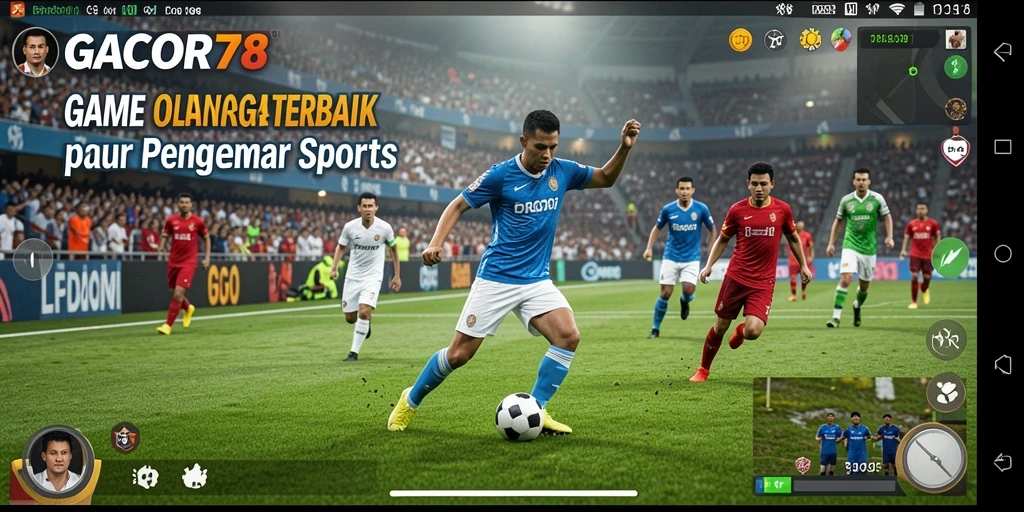 Tampilan gameplay yang seru dan mendebarkan di GACOR78.