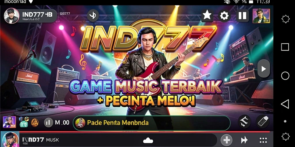 Gameplay IND777 menampilkan aksi dan melodi yang harmonis.