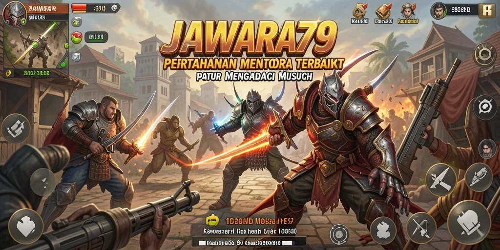 Tangkapan layar menampilkan gameplay seru saat pertahanan menara beraksi.