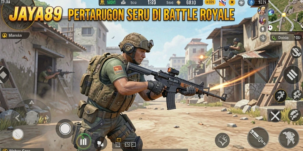 Gameplay mendebarkan dengan intensitas pertarungan yang tinggi di JAYA89.
