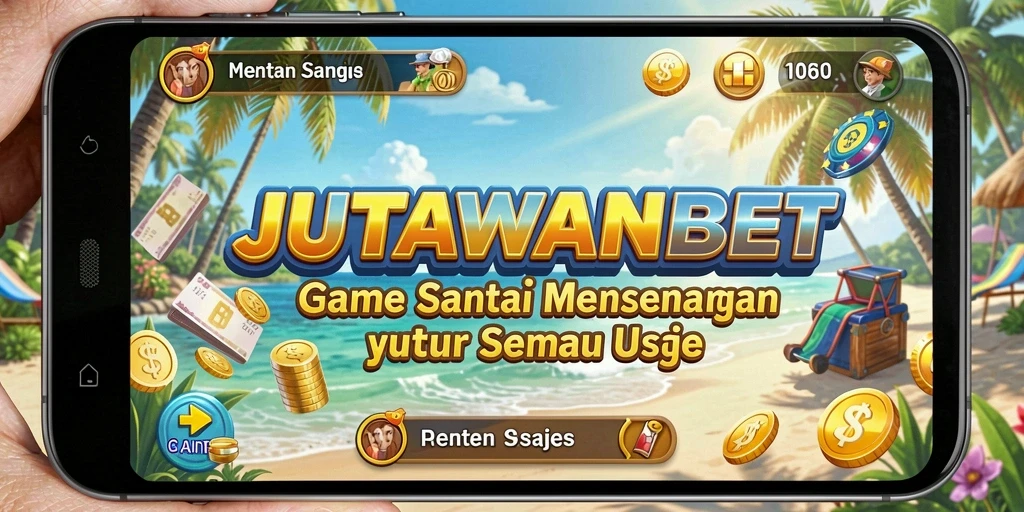 Screenshot JUTAWANBET menampilkan momen seru dalam permainan yang penuh warna.