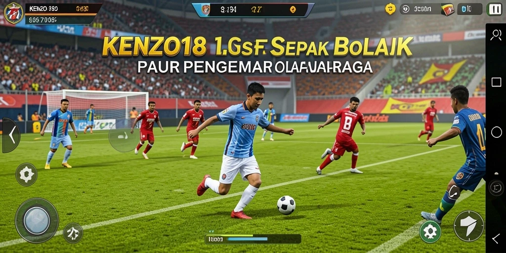 Tampilan gameplay KENZO188 yang seru dan mendebarkan.