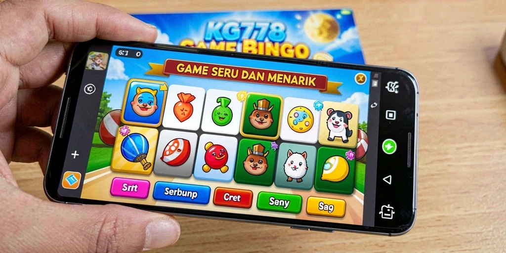 Tampilan gameplay Bingo KG778 yang seru dan menarik.